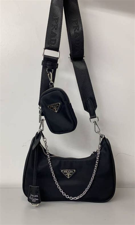 prada sling bag malaysia|Prada nylon shoulder bag price.